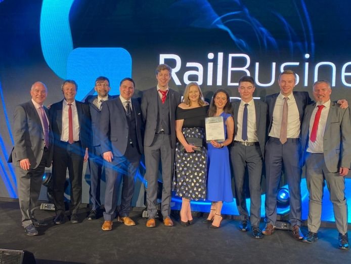 East West Rail Alliance is highly commended at the Rail Business Awards 2022